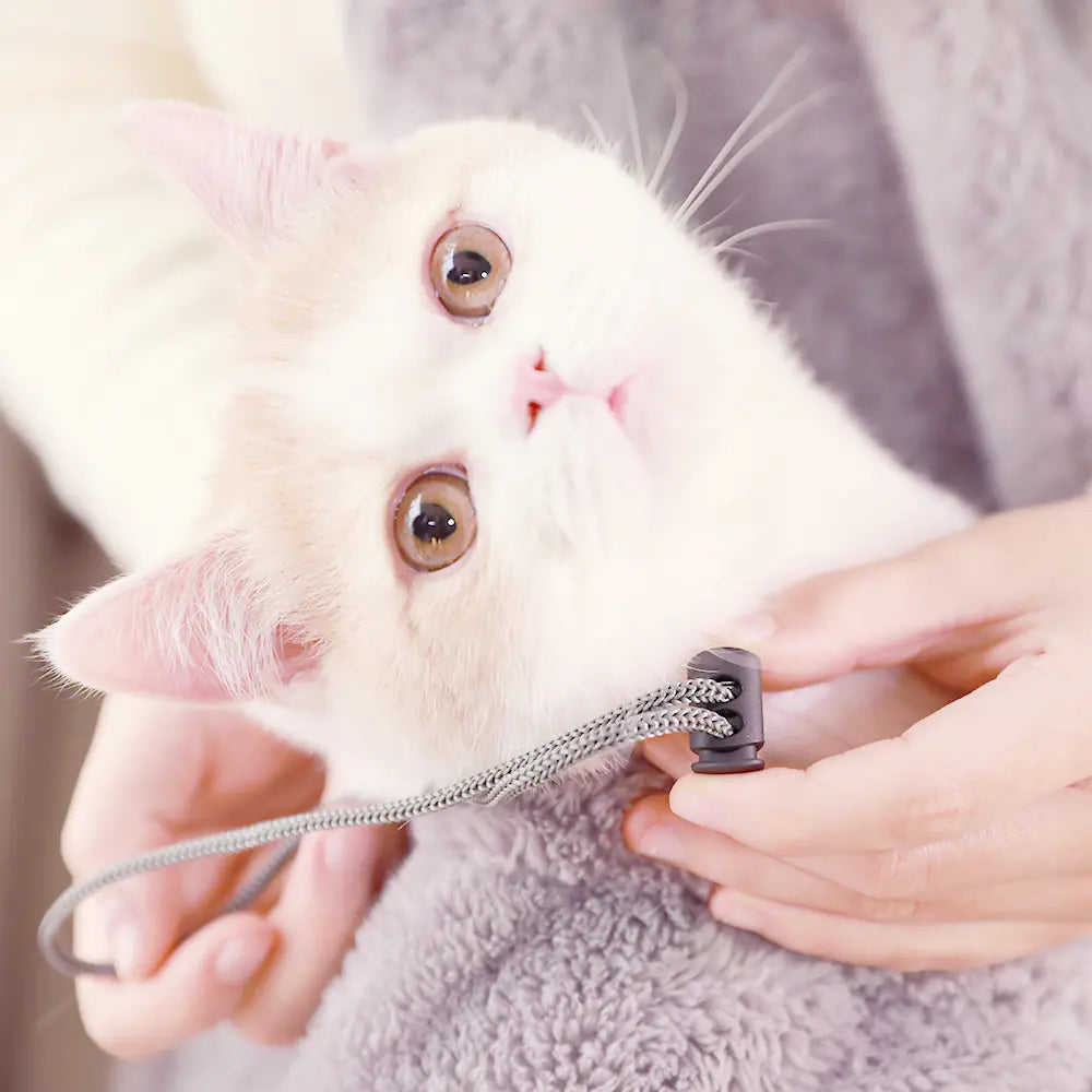 Pet Backpack for Dogs and Cats - Plush Dual Shoulder Bag